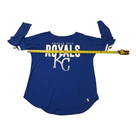 Women's Kansas City Royals Baseball Tee - Small - Days of 47 - Picture 3 of 7